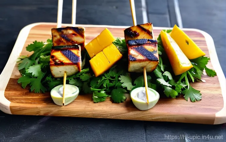 이색피크닉 고기 굽는 법 - **Prompt 1: The Magic of Dry Rubs**
    A close-up shot of raw chicken thighs, generously coated wit...