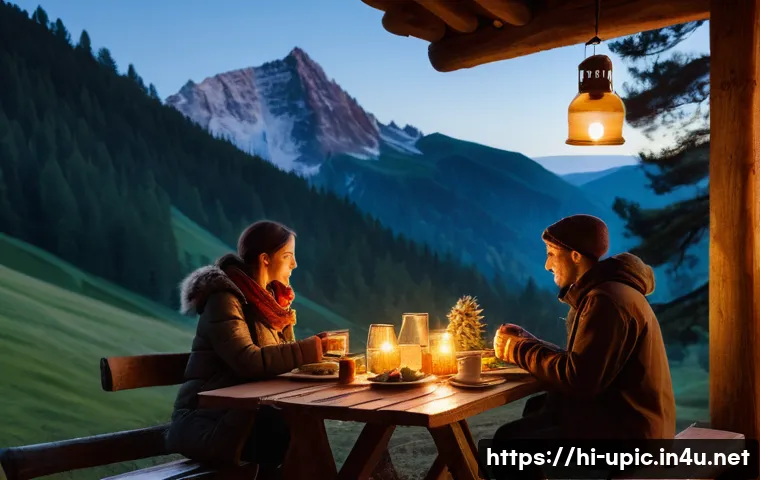 이색피크닉 야경과 함께하는 디너 관련 이미지 1